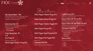 Moc Vietnamese Kitchen & Bar - Vietnamese restaurant in Vancouver – fine dining dishes, interior photos, and ambiance.