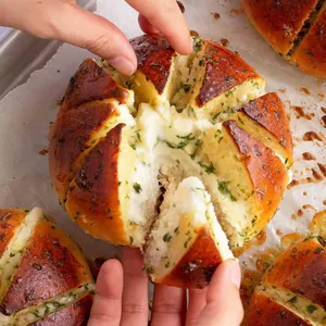 Picture of dish Butter Garlic Cream Cheese Bread at Saigon Bites Kingsway