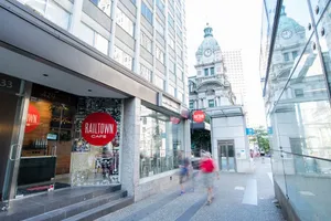 Railtown Cafe Granville St - North American restaurant in Downtown Vancouver – fine dining dishes, interior photos, and ambiance.