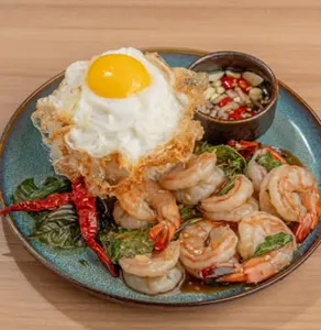 Picture of dish Holy Basil Stir Fry at Charm