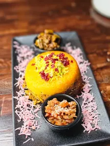 Miraas Restaurant & Bar Downtown - Middle Eastern restaurant in Downtown Vancouver – fine dining dishes, interior photos, and ambiance.