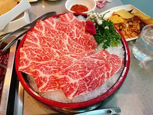 Wagyu Boneless Short Rib at Haidilao Hotpot