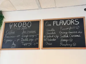 KOBO Ice Cream - Dessert restaurant in Vancouver – fine dining dishes, interior photos, and ambiance.