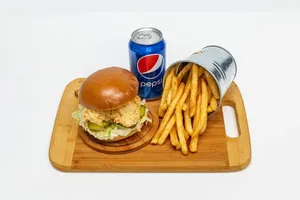 Chick'n Xpress Willowbrook - Burger & Fried Chicken restaurant – fine dining dishes, interior photos, and ambiance.