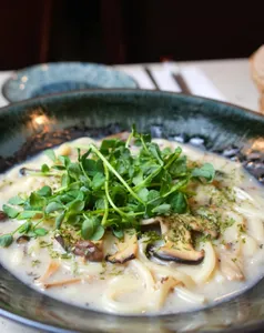 The Hestia Veggie - Vegan restaurant in Downtown Vancouver – fine dining dishes, interior photos, and ambiance.