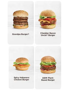 A&W Canada - Burgers restaurant in Richmond – fine dining dishes, interior photos, and ambiance.