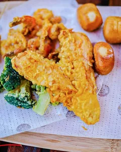 J&G Fried Chicken Crystall Mall - Burger & Fried Chicken restaurant in Burnaby – fine dining dishes, interior photos, and ambiance.