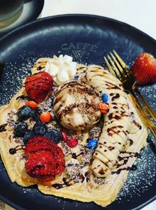 Caffe W West Broadway - Cafe restaurant in Vancouver – fine dining dishes, interior photos, and ambiance.