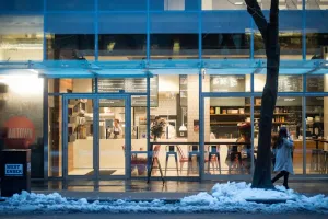 Railtown Cafe Howe St - North American restaurant in Downtown Vancouver – fine dining dishes, interior photos, and ambiance.