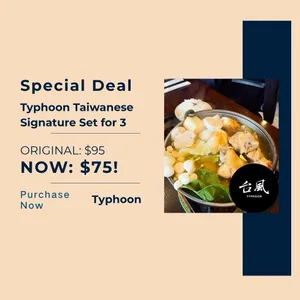 Review photo uploaded by DEALS 团购 at Typhoon Bubble Tea Taiwanese Cuisine