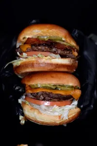 Blaze Gourmet Burgers - Burger & Fried Chicken restaurant in Vancouver – fine dining dishes, interior photos, and ambiance.