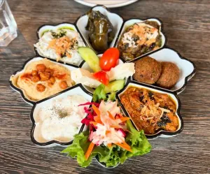 Anar - Middle Eastern restaurant in Richmond – fine dining dishes, interior photos, and ambiance.