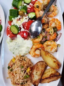 Vassilis souvlaki greek taverna - European restaurant in Burnaby – fine dining dishes, interior photos, and ambiance.