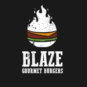 Blaze Gourmet Burgers - Logo