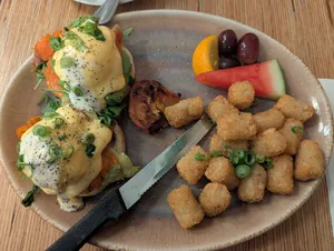 Review photo uploaded by A customer at Yolks Broadway