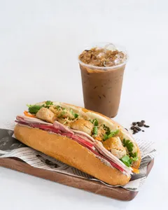 Picture of dish COMBO Bánh Mì and Saigon Classic Coffee at Saigon Bites Kingsway