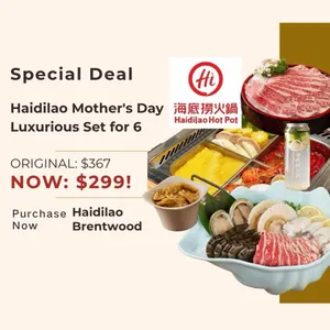 Review photo uploaded by DEALS 团购 at Haidilao Hotpot Brentwood