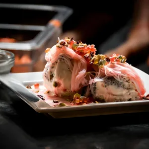 P2P indian restaurant Yaletown - Indian restaurant in Downtown Vancouver – fine dining dishes, interior photos, and ambiance.