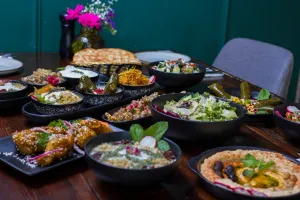 Miraas Restaurant & Bar - Middle Eastern restaurant in West Vancouver – fine dining dishes, interior photos, and ambiance.