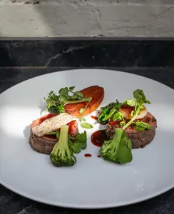 L'Abattoir French restaurant in Downtown Vancouver – fine dining dishes, interior photos, and ambiance.