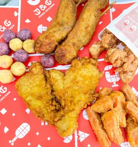 J&G Fried Chicken Crystall Mall - Burger & Fried Chicken restaurant in Burnaby – fine dining dishes, interior photos, and ambiance.