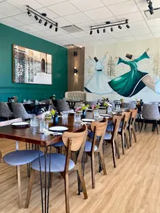 Miraas Restaurant & Bar - Middle Eastern restaurant in West Vancouver – fine dining dishes, interior photos, and ambiance.