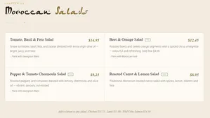 Moltaqa Moroccan Restaurant - Moroccan restaurant in Vancouver – fine dining dishes, interior photos, and ambiance.
