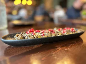 Miraas Restaurant & Bar - Middle Eastern restaurant in West Vancouver – fine dining dishes, interior photos, and ambiance.