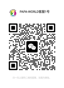 Picture of menu information at Papa World