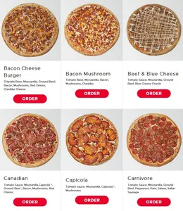 Megabite Pizza Granville St - Pizza restaurant in Vancouver – fine dining dishes, interior photos, and ambiance.