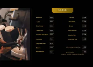 Caffe W West Broadway - Cafe restaurant in Vancouver – fine dining dishes, interior photos, and ambiance.