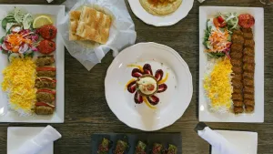 Anar - Middle Eastern restaurant in Richmond – fine dining dishes, interior photos, and ambiance.