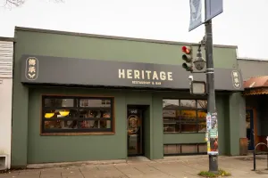 Heritage Restaurant & Bar - Global restaurant in Richmond – fine dining dishes, interior photos, and ambiance.