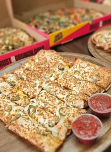 CRUST N CRUNCH - Pizza & Donair - Pizza restaurant in New Westminster – fine dining dishes, interior photos, and ambiance.