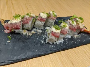 Japanese Kobe Beef Sushi at Kyuzo