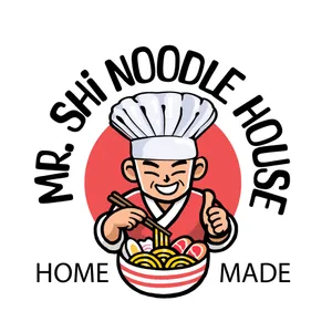Mr.Shi Home Made Noodle - Logo