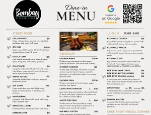 Bombay Kitchen and Bar on Denman - Indian restaurant in Downtown Vancouver – fine dining dishes, interior photos, and ambiance.