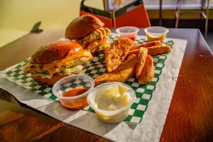 Hi Five Chicken East Broadway - Burger & Fried Chicken restaurant in Vancouver – fine dining dishes, interior photos, and ambiance.