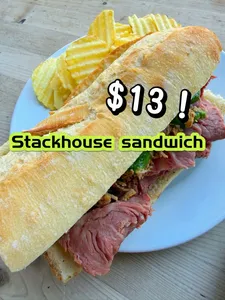 Review photo uploaded by Ali is Ali at Stackhouse Steak Sandwich Davie St