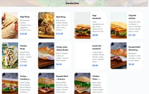 Picture of menu information at Pane e Formaggio