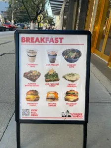 cafeclub. - Cafe restaurant in Downtown Vancouver – fine dining dishes, interior photos, and ambiance.