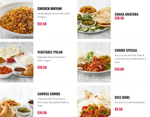 Curry Express Richmond Center - Indian restaurant in Richmond – fine dining dishes, interior photos, and ambiance.