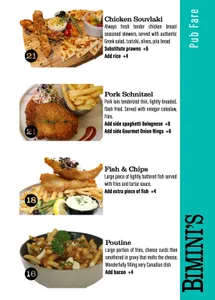 Bimini's Since 1975 - Brewery & Pubs restaurant in Vancouver – fine dining dishes, interior photos, and ambiance.