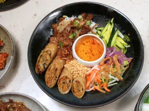 The Hestia Veggie - Vegan restaurant in Downtown Vancouver – fine dining dishes, interior photos, and ambiance.