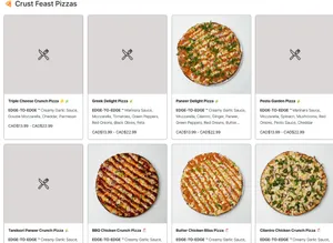 CRUST N CRUNCH - Pizza & Donair - Pizza restaurant in New Westminster – fine dining dishes, interior photos, and ambiance.