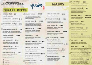 Yugo Sushi Vancouver - Japanese & Sushi restaurant in Vancouver – fine dining dishes, interior photos, and ambiance.