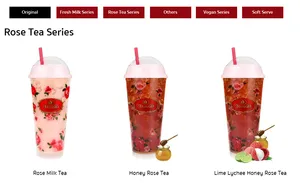 Picture of menu information at Cha Tra Mue