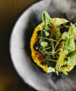 Folke Restaurant - Vegan restaurant in Vancouver – fine dining dishes, interior photos, and ambiance.