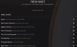 PiDGiN - Global restaurant in Downtown Vancouver – fine dining dishes, interior photos, and ambiance.