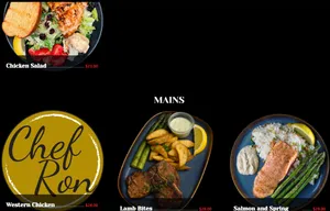 Chef Ron Restaurant & Bar - Global restaurant in Vancouver – fine dining dishes, interior photos, and ambiance.